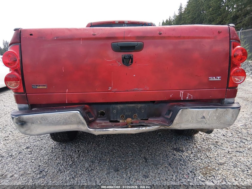 2007 Dodge Ram 1500 Slt VIN: 1D7HA16P77J599404 Lot: 45641348