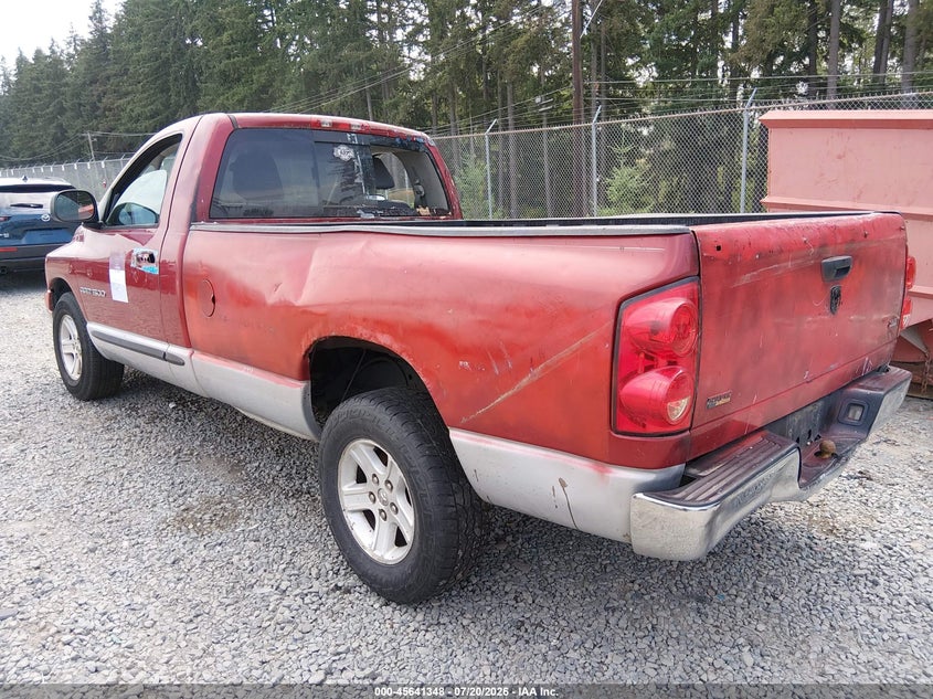 2007 Dodge Ram 1500 Slt VIN: 1D7HA16P77J599404 Lot: 45641348
