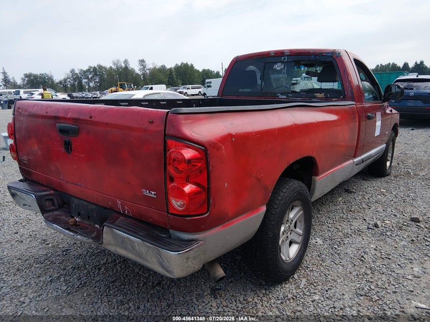 2007 Dodge Ram 1500 Slt VIN: 1D7HA16P77J599404 Lot: 45641348