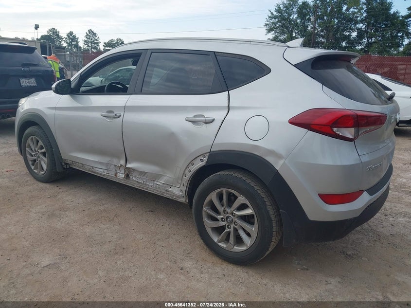 Vin: km8j33a44ju803785, lot: 46139875, hyundai tucson sel 20183
