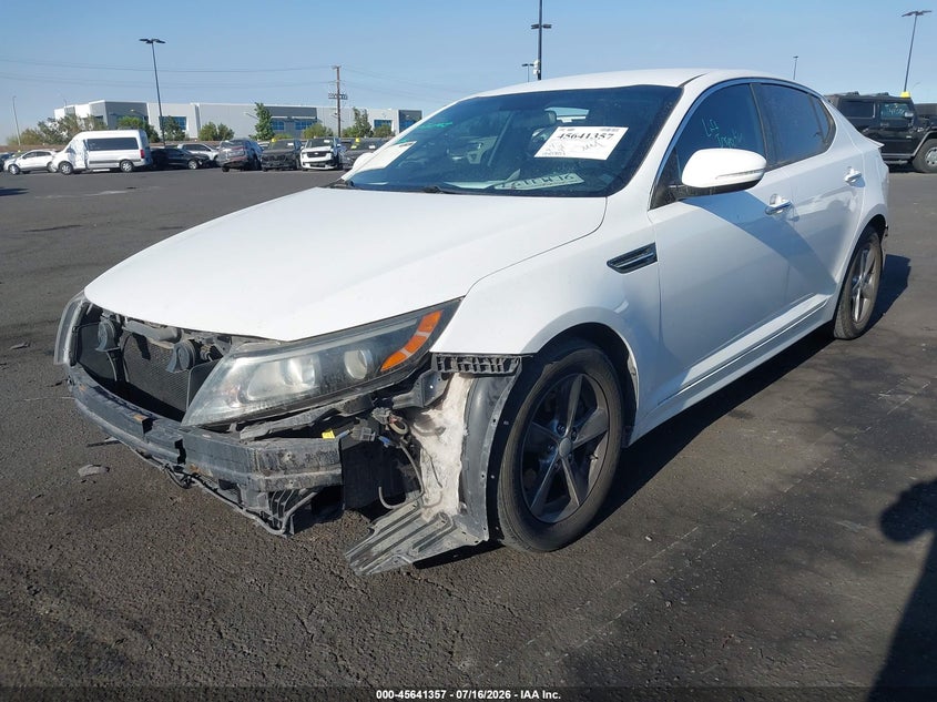 Vin: knagm4a75f5629865, lot: 46139880, kia optima lx 20152