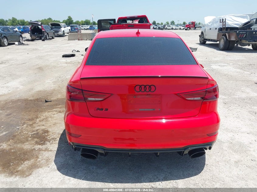 2018 Audi Rs 3 2.5T VIN: WUABWGFF3J1907609 Lot: 45641386