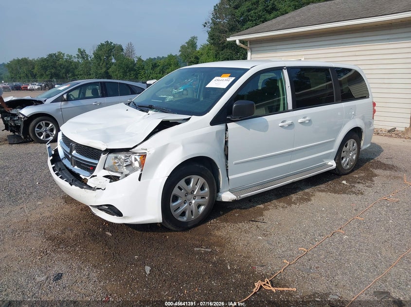 Vin: 2c4rdgbg2hr602141, lot: 46139914, dodge grand caravan se 20172