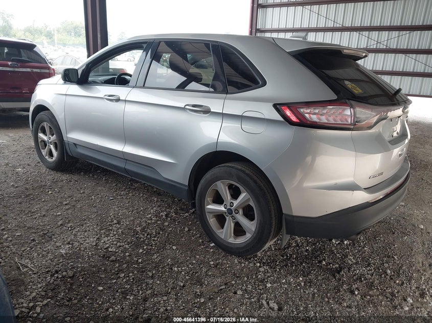Vin: 2fmtk3g91fbc32977, lot: 46139919, ford edge se 20153