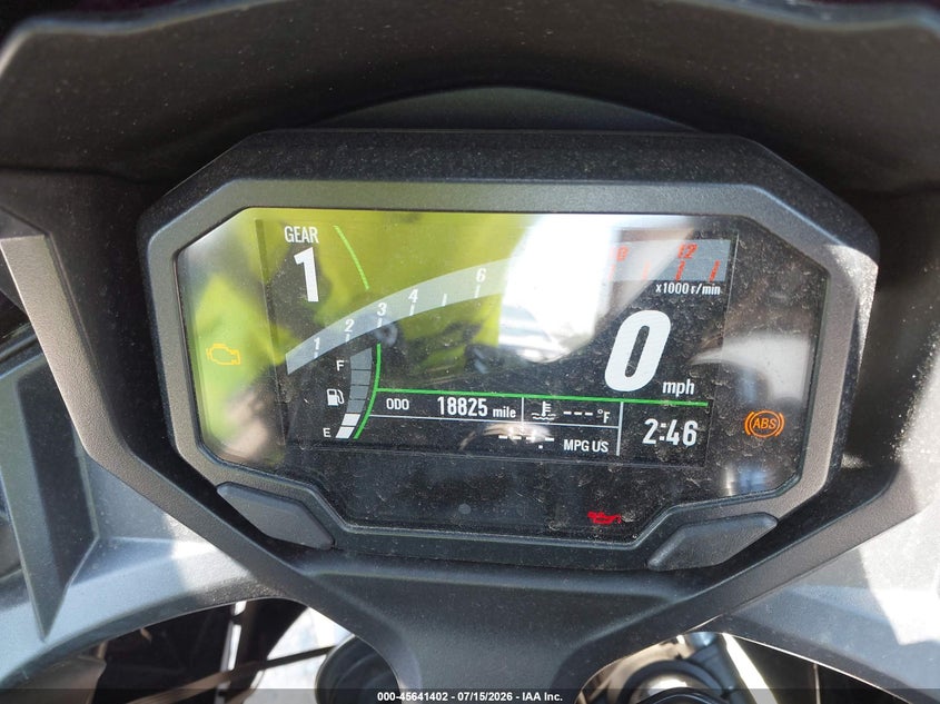 2021 Kawasaki Ex650 M VIN: ML5EXEM19MDA35939 Lot: 45641402