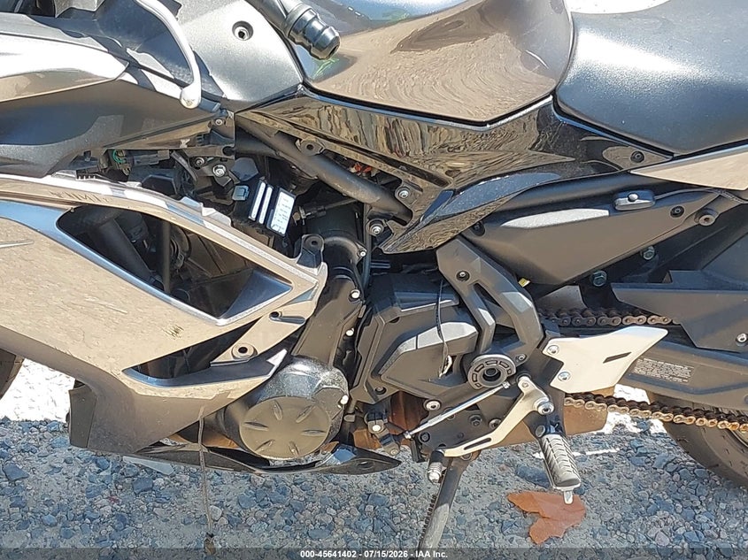 2021 Kawasaki Ex650 M VIN: ML5EXEM19MDA35939 Lot: 45641402