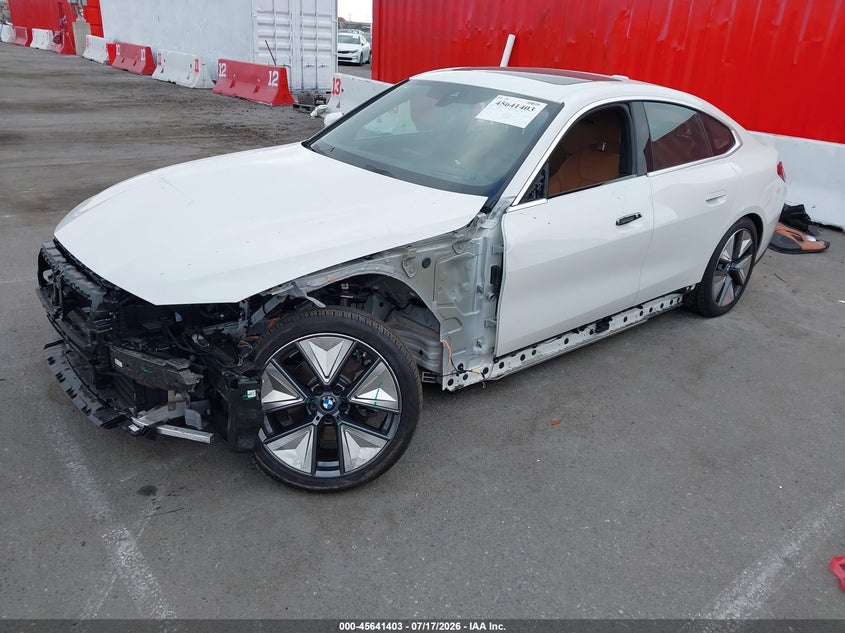 Vin: wby63hd0xtfw13088, lot: 46139926, bmw i4 gran coupe edrive40 20262
