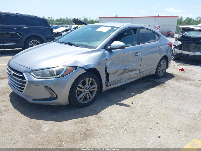 2017 Hyundai Elantra Se, Правый бок, IAAI, VIN 5NPD84LF2HH085939 — фото 2