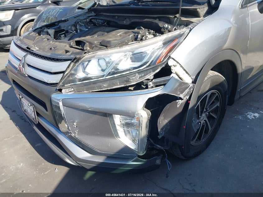 2020 Mitsubishi Eclipse Cross Es 1.5T Awc VIN: JA4AT3AA6LZ036581 Lot: 45641431