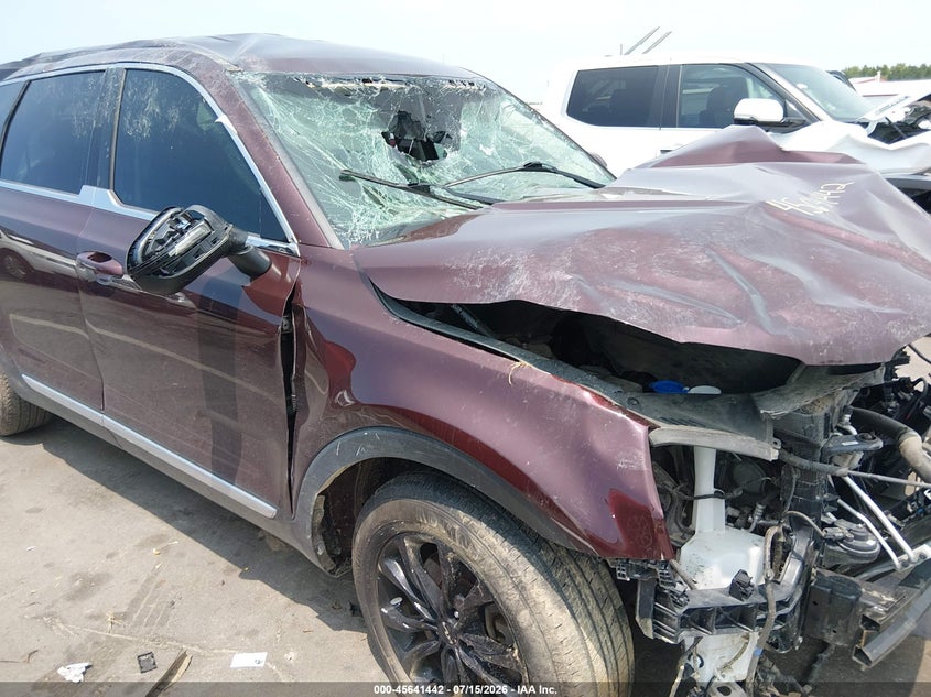2022 Kia Telluride Lx VIN: 5XYP2DHC4NG238515 Lot: 45641442