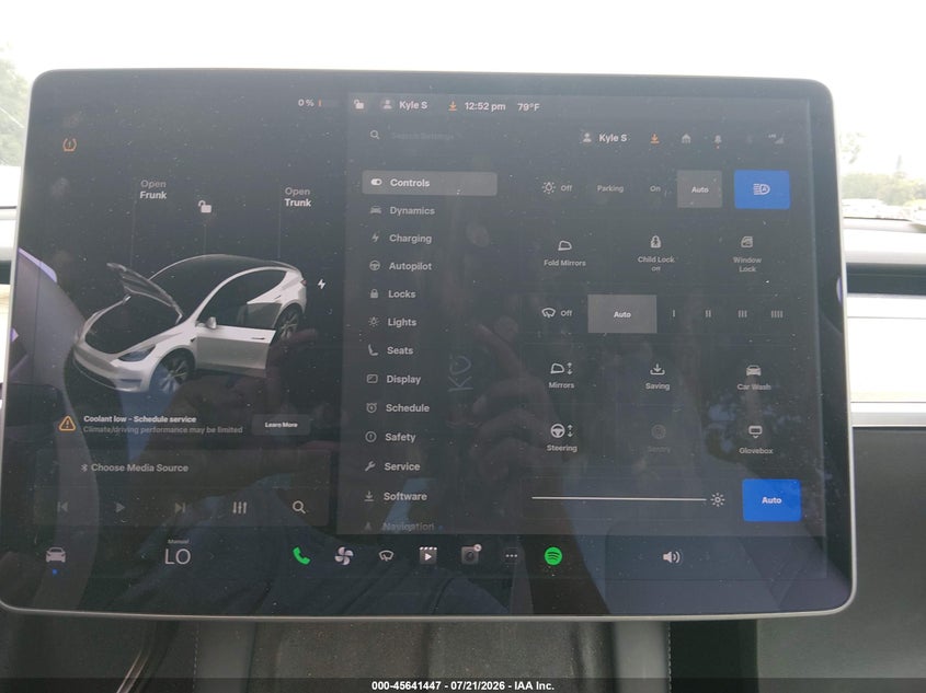 2021 TESLA MODEL Y auction photo 7
