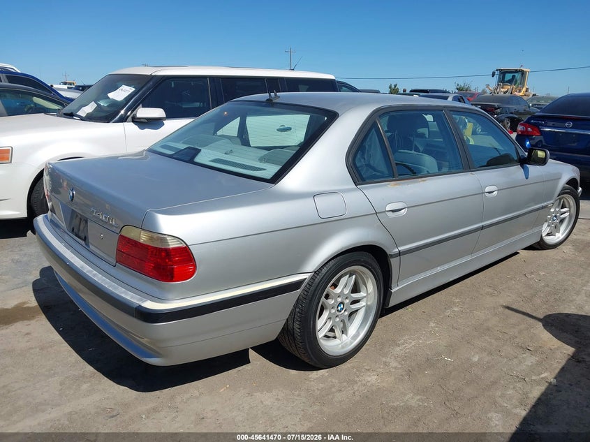 2001 BMW 740IL auction photo 4