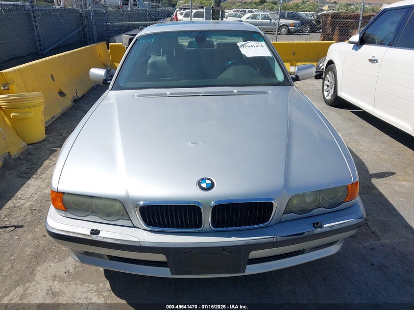 2001 BMW 740IL auction photo 6