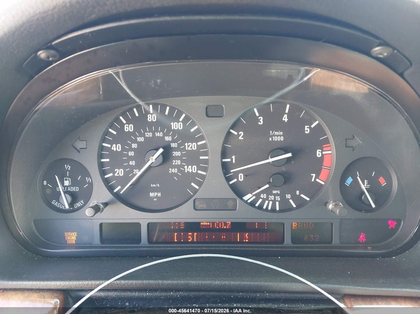 2001 BMW 740IL auction photo 7
