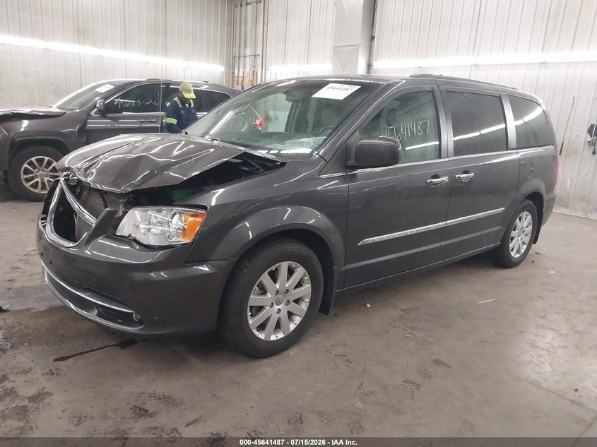 Vin: 2c4rc1bg3fr505835, lot: 46140010, chrysler town & country touring 20152