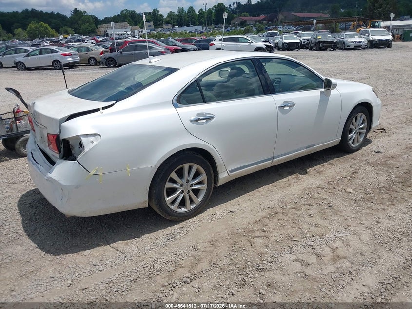 2010 LEXUS ES 350 auction photo 4