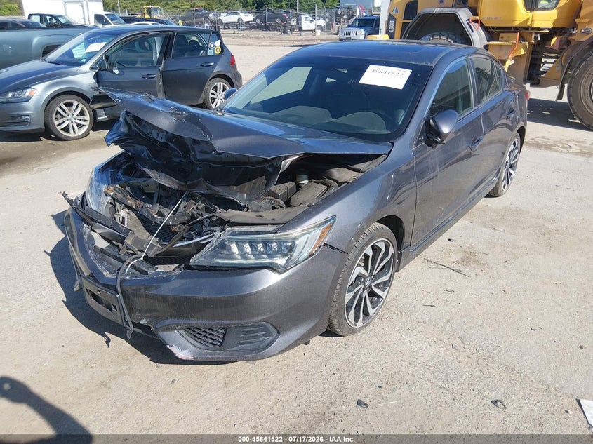2018 Acura ILX, Front End, IAAI, VIN 19UDE2F43JA001987 — photo 2
