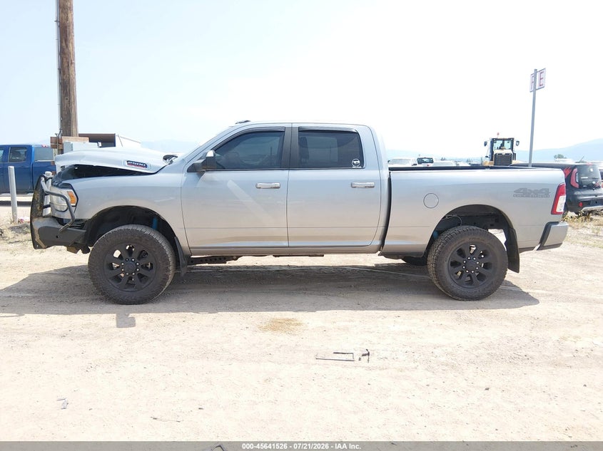 2021 Ram 2500 Big Horn 4X4 6'4 Box VIN: 3C6UR5DL2MG510948 Lot: 45641526