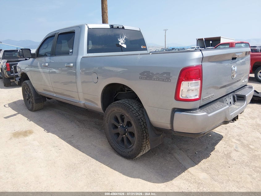 Vin: 3c6ur5dl2mg510948, lot: 46140049, ram 2500 big horn  4x4 6'4 box 20213
