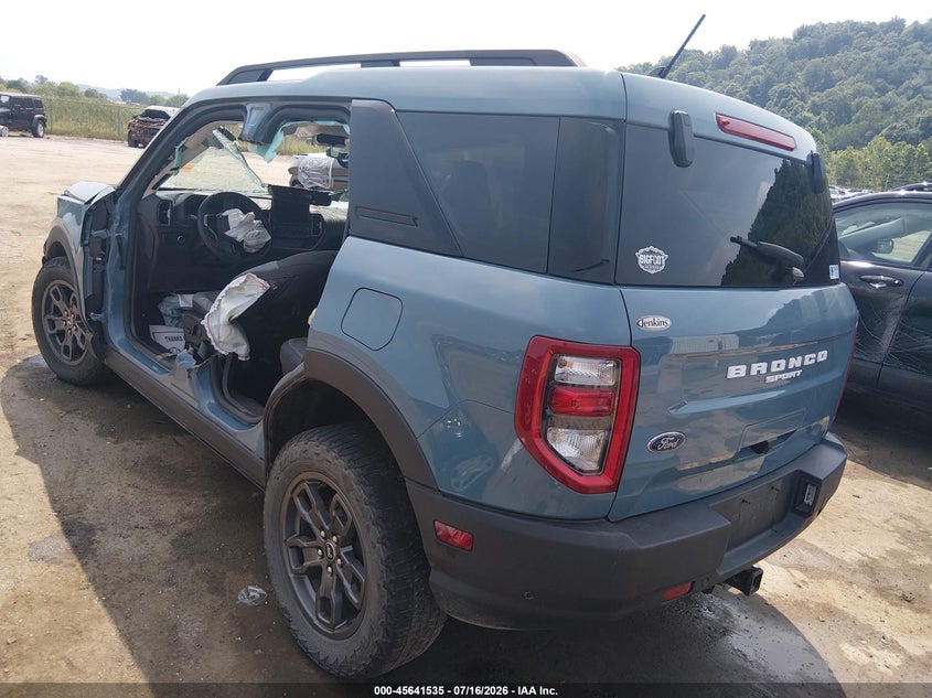FORD BRONCO SPORT 2022 VIN 3FMCR9B60NRE08140