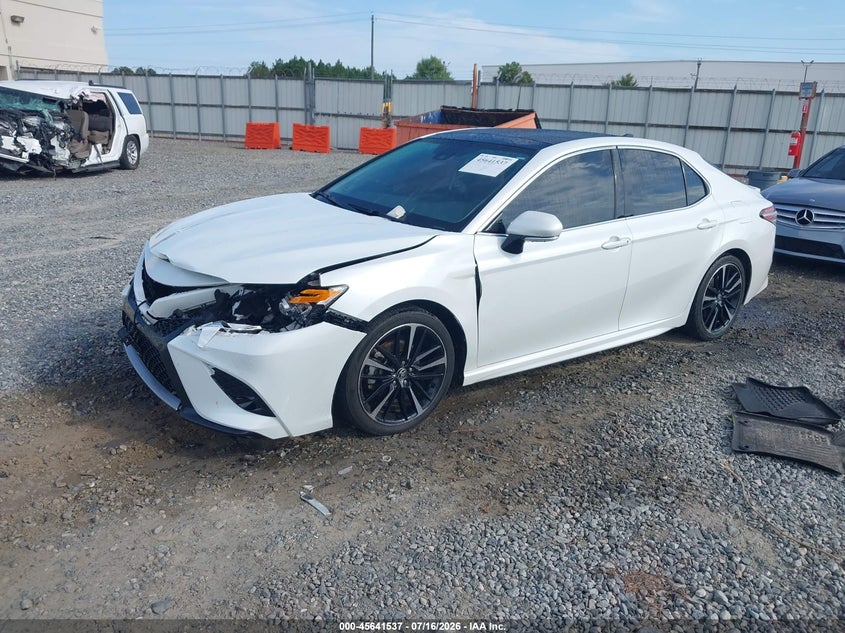 2020 Toyota Camry, Front End, IAAI, VIN 4T1K61AK4LU510941 — photo 2