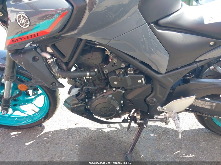 2023 Yamaha Mt-03 VIN: MH3RH20Y2PK009316 Lot: 45641542