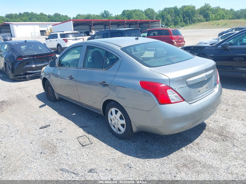 Vin: 3n1cn7ap6cl855878, lot: 46140068, nissan versa 1.6 s 20123
