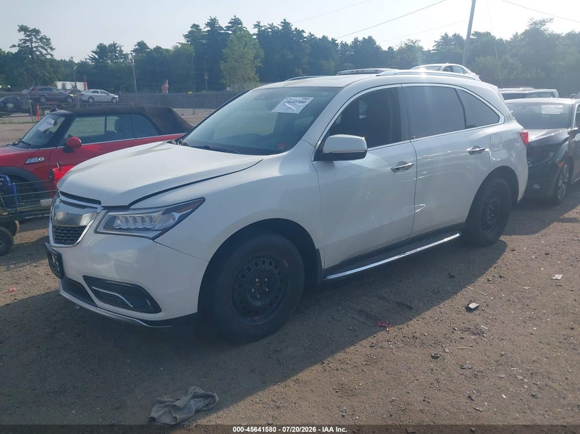 2016 Acura Mdx Technology Entertainment Packages/Technology, Entertainment Acurawatch Plus Packages VIN: 5FRYD4H68GB033474 Lot: 45641580