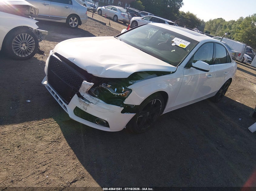 2011 Audi A4 2.0T Premium VIN: WAUFFAFL9BN037163 Lot: 45641581
