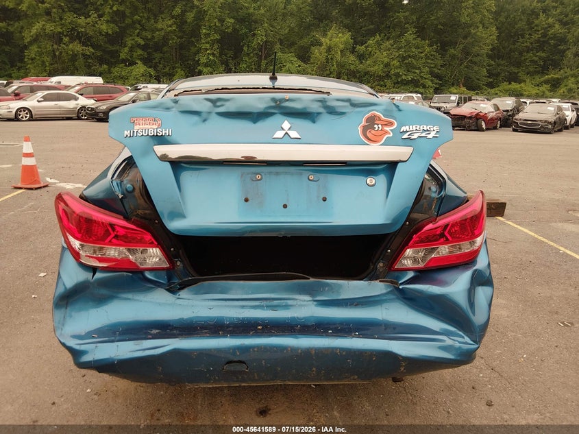 2017 Mitsubishi Mirage G4 Es VIN: ML32F3FJ0HHF12658 Lot: 45641589