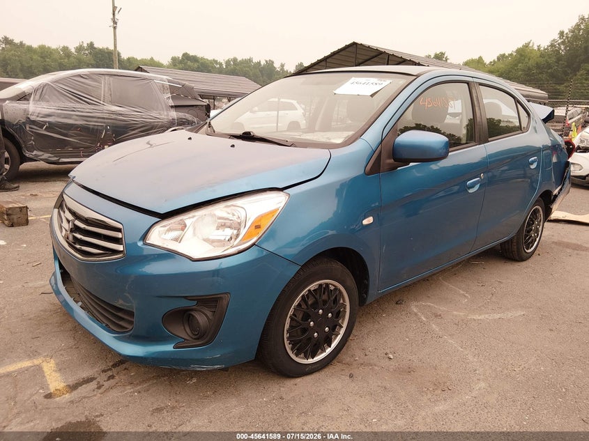 2017 Mitsubishi Mirage, Удар сзади, IAAI, VIN ML32F3FJ0HHF12658 — фото 2