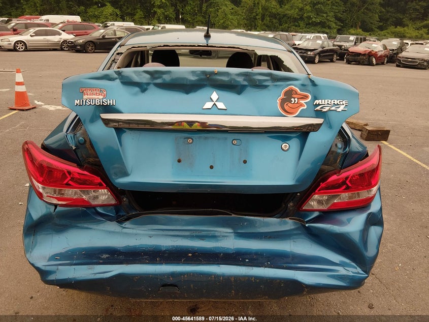 2017 Mitsubishi Mirage G4 Es VIN: ML32F3FJ0HHF12658 Lot: 45641589