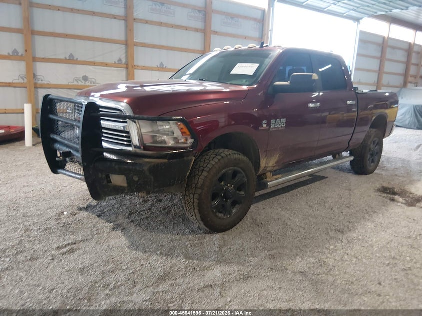 Vin: 3c6ur5dl8jg102336, lot: 46140119, ram 2500 big horn  4x4 6'4 box 20182