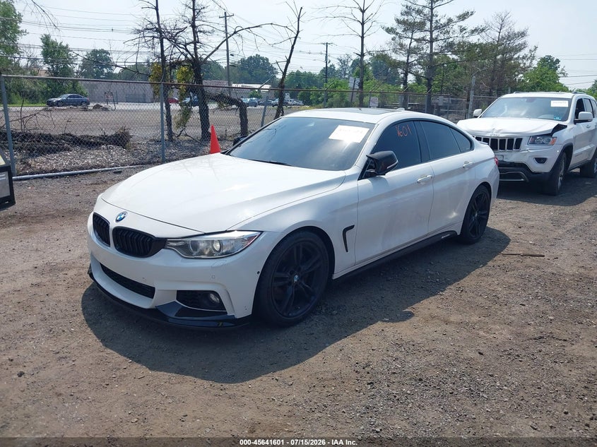 Vin: wba4b3c56gg528080, lot: 46140124, bmw 435i gran coupe xdrive 20162