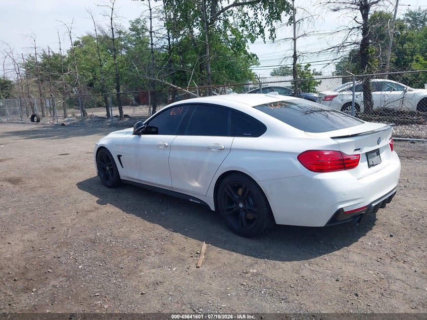 Vin: wba4b3c56gg528080, lot: 46140124, bmw 435i gran coupe xdrive 20163