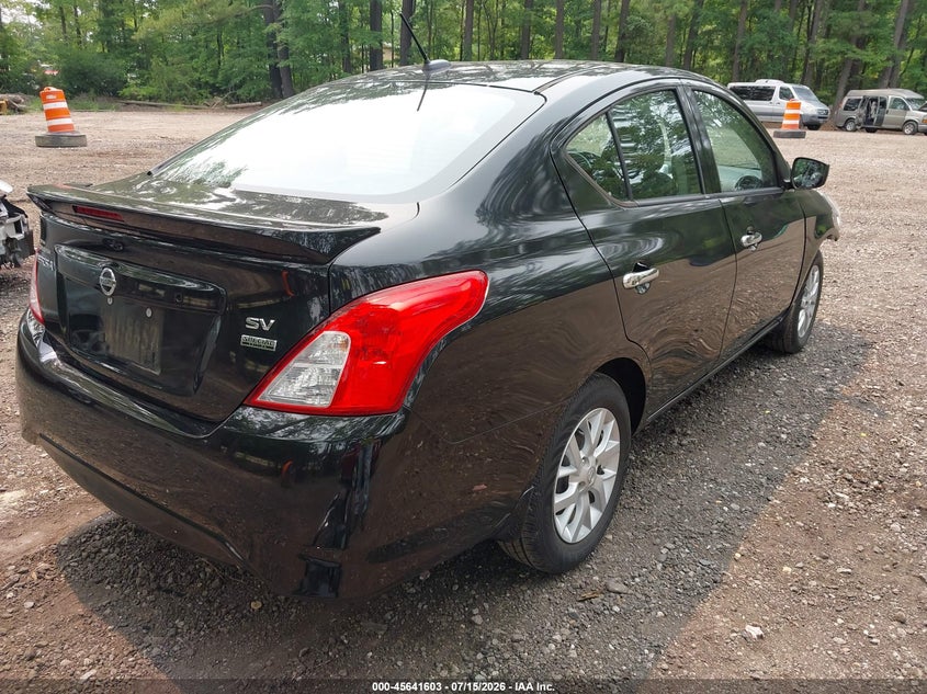 Vin: 3n1cn7ap1hl889525, lot: 46140126, nissan versa 1.6 sv 20174