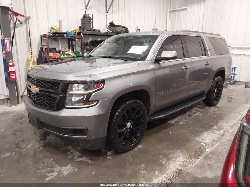 Vin: 1gnskhkc6kr227756, lot: 46140135, chevrolet suburban lt 20192