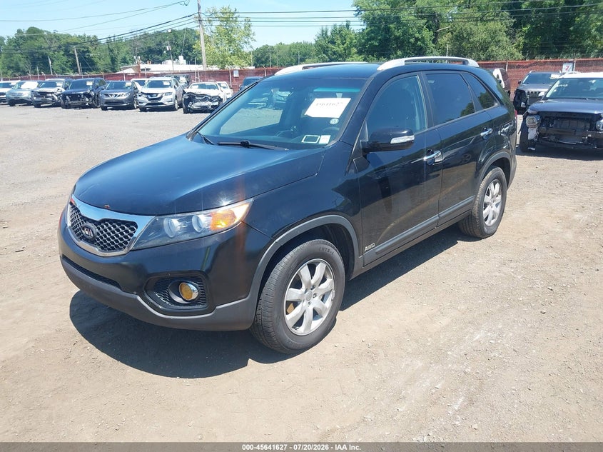 2013 Kia Sorento Lx V6 VIN: 5XYKTDA23DG327600 Lot: 45641627