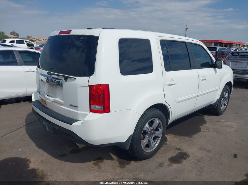 Vin: 5fnyf3h32fb020827, lot: 46140162, honda pilot se 20154