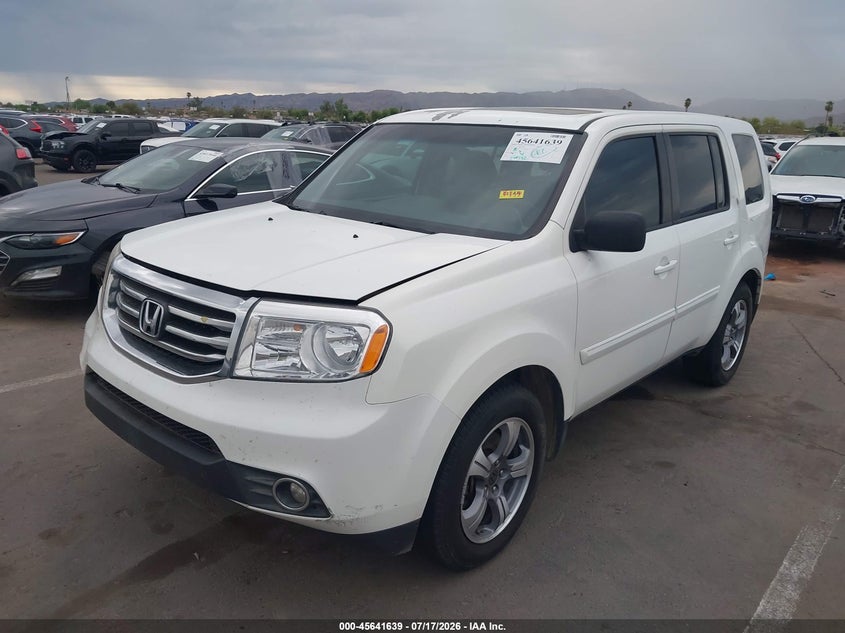 Vin: 5fnyf3h32fb020827, lot: 46140162, honda pilot se 20152