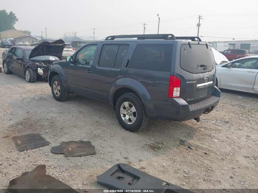 Vin: 5n1ar1nb6ac629185, lot: 46140181, nissan pathfinder s 20103