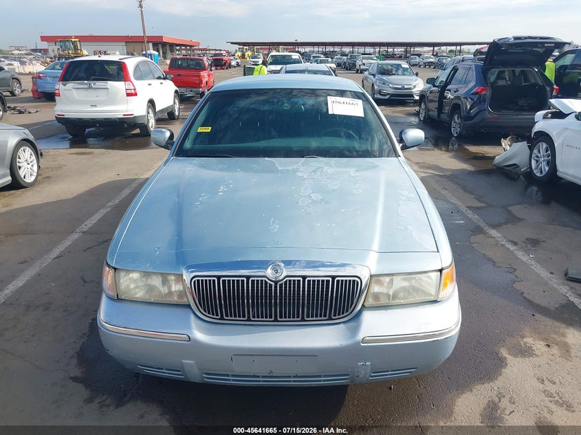 2001 Mercury Grand Marquis Ls VIN: 2MEFM75W41X663657 Lot: 45641665