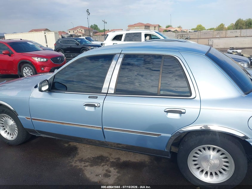 2001 Mercury Grand Marquis Ls VIN: 2MEFM75W41X663657 Lot: 45641665