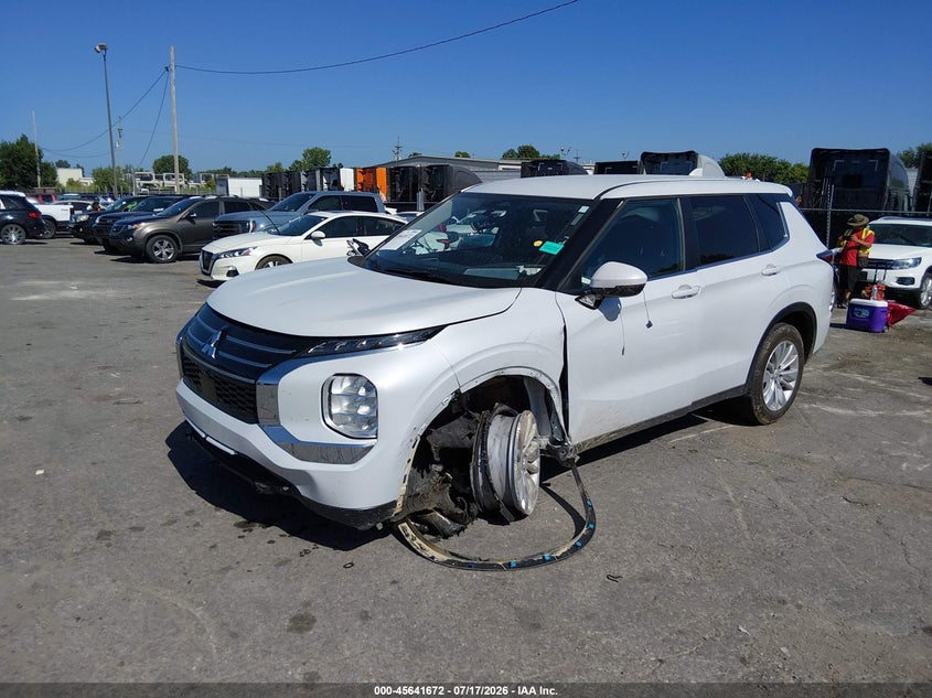 2026 Mitsubishi Outlander Es 2.5 2Wd VIN: JA4J3UAB5TZ014599 Lot: 45641672