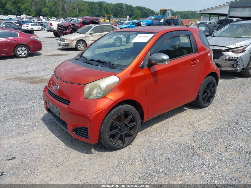 Vin: jtnjjxb05cj020309, lot: 46140220, scion iq 20122