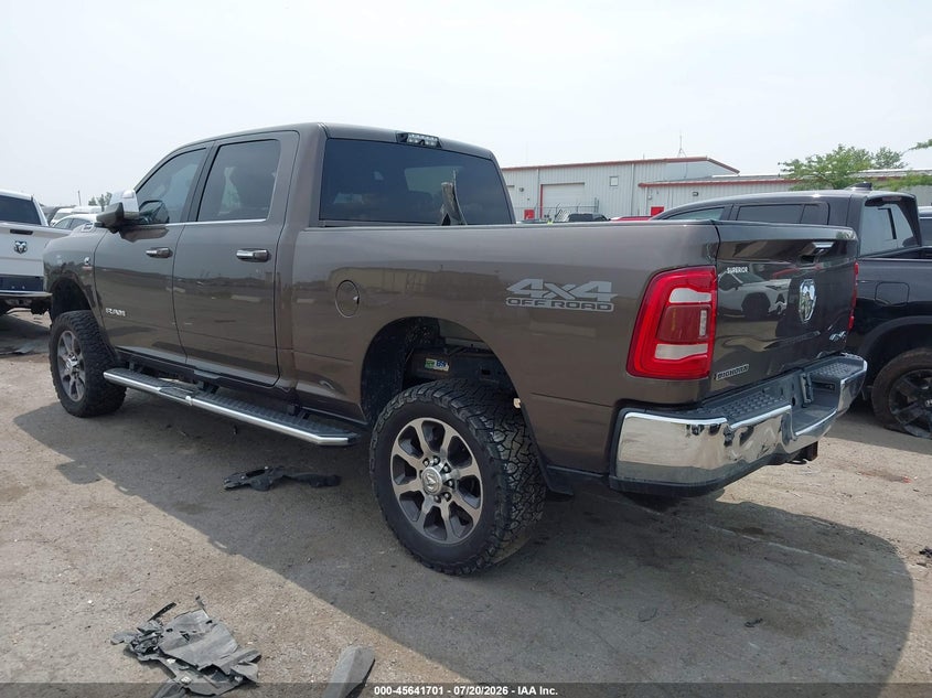 Vin: 3c6ur5dl9lg308963, lot: 46140224, ram 2500 big horn  4x4 6'4 box 20203