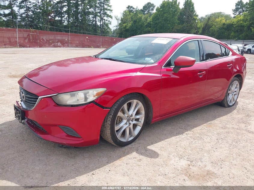 Vin: jm1gj1v53g1428834, lot: 46140230, mazda mazda6 i touring 20162