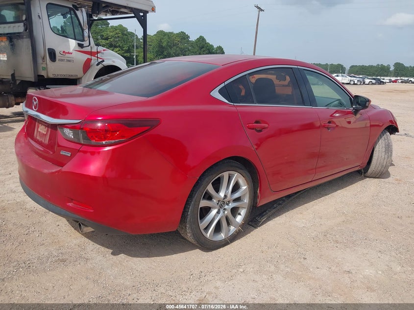 Vin: jm1gj1v53g1428834, lot: 46140230, mazda mazda6 i touring 20164