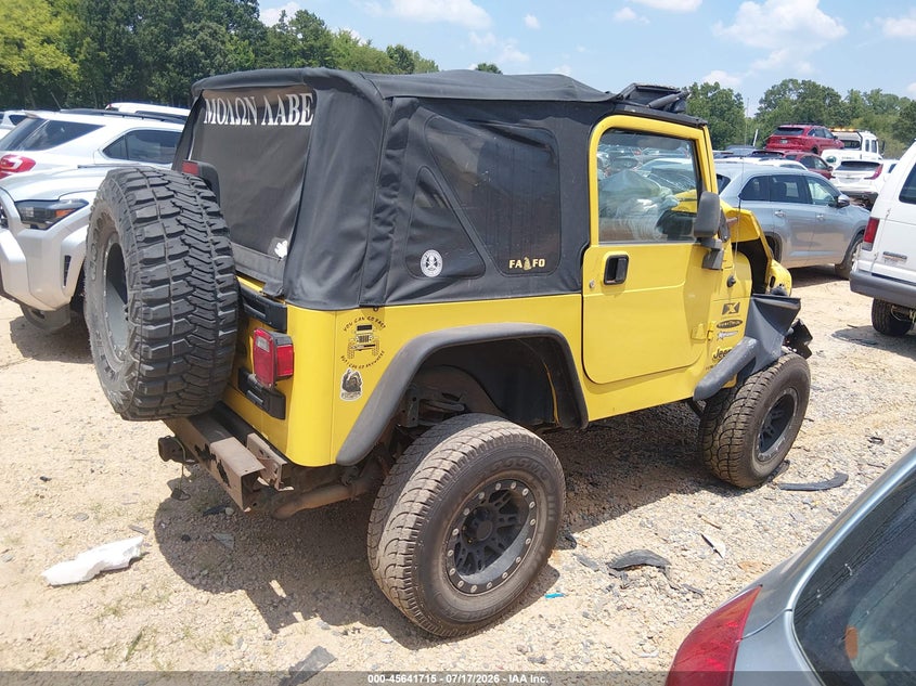 2006 JEEP WRANGLER SPORT UTILITY VEHICLE 4.0L I-6 190HP