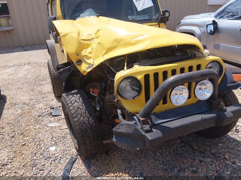2006 JEEP WRANGLER SPORT UTILITY VEHICLE 4.0L I-6 190HP
